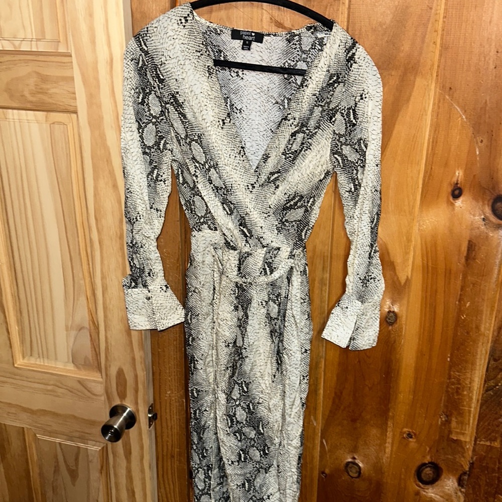 Paper heart dress